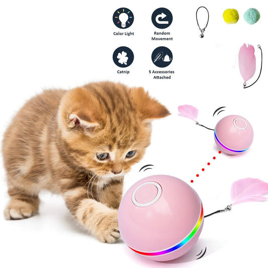 Automatic Smart Cat Toys Ball